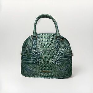 NWT Brahmin Mineral Blue Satchel Purse